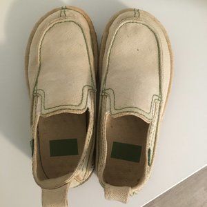Simple Hemp White Loafer (Women's Size 7)